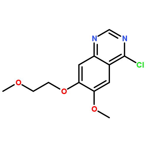 Quinazoline, 4-chloro-6-methoxy-7-(2-methoxyethoxy)-