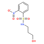 Benzenesulfonamide, N-(3-hydroxypropyl)-2-nitro-