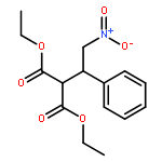 Propanedioic acid, [(1R)-2-nitro-1-phenylethyl]-, diethyl ester