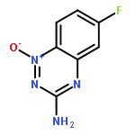 1,2,4-Benzotriazin-3-amine, 6-fluoro-, 1-oxide