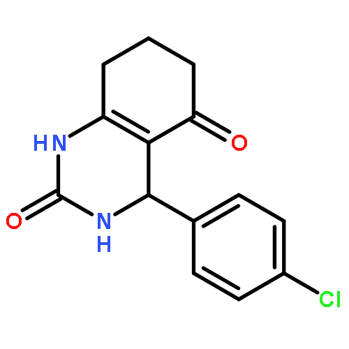 2,5(1H,3H)-Quinazolinedione, 4-(4-chlorophenyl)-4,6,7,8-tetrahydro-