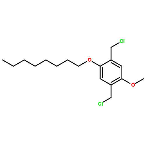 Benzene,1,4-bis(chloromethyl)-2-methoxy-5-(octyloxy)-