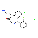 Didesethyl flurazepam dihydrochloride