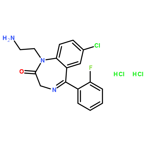 Didesethyl flurazepam dihydrochloride