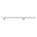 10-(2-Hexylcyclopropyl)decanoic acid