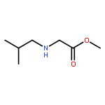 Glycine, N-(2-methylpropyl)-, methyl ester