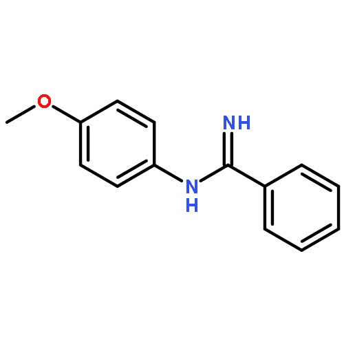 Benzenecarboximidamide, N-(4-methoxyphenyl)-