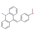 Acridine, 9,10-dihydro-9-[(4-methoxyphenyl)methylene]-10-methyl-