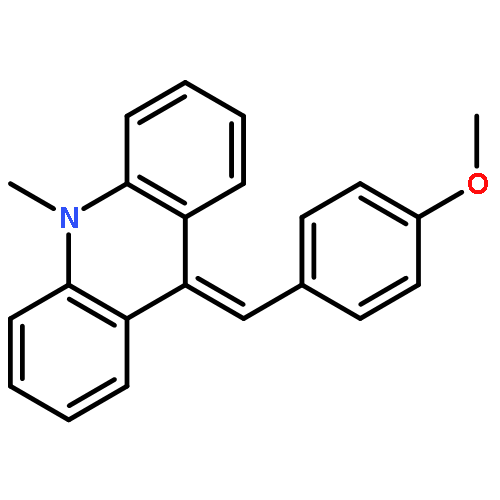 Acridine, 9,10-dihydro-9-[(4-methoxyphenyl)methylene]-10-methyl-