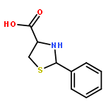 4-Thiazolidinecarboxylicacid, 2-phenyl-, (4R)-