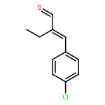 Butanal, 2-[(4-chlorophenyl)methylene]-, (E)-