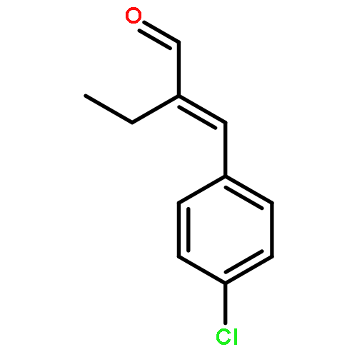 Butanal, 2-[(4-chlorophenyl)methylene]-, (E)-