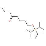 4-Octanone, 8-[[tris(1-methylethyl)silyl]oxy]-