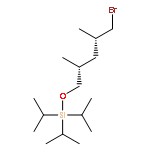 SILANE, [[(2R,4S)-5-BROMO-2,4-DIMETHYLPENTYL]OXY]TRIS(1-METHYLETHYL)-