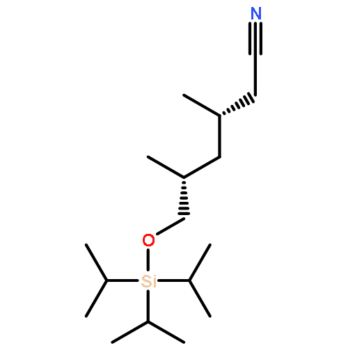 Hexanenitrile, 3,5-dimethyl-6-[[tris(1-methylethyl)silyl]oxy]-, (3S,5R)-