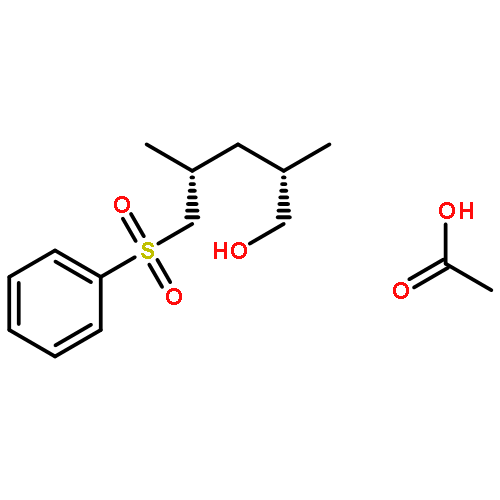 1-Pentanol, 2,4-dimethyl-5-(phenylsulfonyl)-, acetate, (2S,4R)-