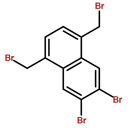 Naphthalene, 6,7-dibromo-1,4-bis(bromomethyl)-