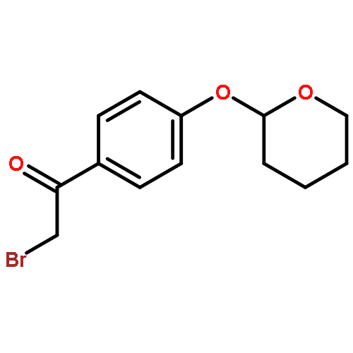 Ethanone, 2-bromo-1-[4-[(tetrahydro-2H-pyran-2-yl)oxy]phenyl]-