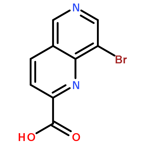 8-Bromo-1,6-naphthyridine-2-carboxylic acid