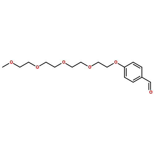 Benzaldehyde, 4-(3,6,9,12-tetraoxatridec-1-yloxy)-