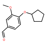 Benzaldehyde, 4-(cyclopentyloxy)-3-methoxy-