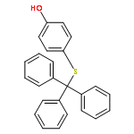 Phenol, 4-[(triphenylmethyl)thio]-