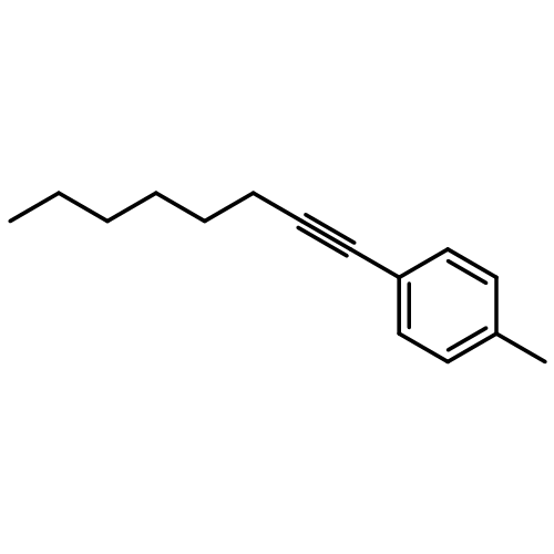 Benzene, 1-methyl-4-(1-octynyl)-