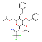 [(2r,3r,4s,5s,6r)-5-acetoxy-3,4-dibenzyloxy-6-(2,2,2-trichloroeth Animidoyl)oxy-tetrahydropyran-2-yl]methyl Acetate