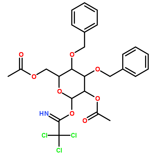 [(2r,3r,4s,5s,6r)-5-acetoxy-3,4-dibenzyloxy-6-(2,2,2-trichloroeth Animidoyl)oxy-tetrahydropyran-2-yl]methyl Acetate