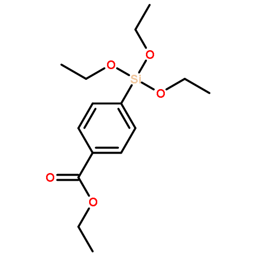 Benzoic acid,4-(triethoxysilyl)-, ethyl ester