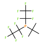 Phosphine, (1,1-dimethylethyl)bis(pentafluoroethyl)-