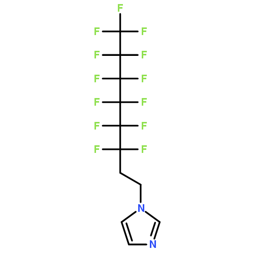 1H-Imidazole, 1-(3,3,4,4,5,5,6,6,7,7,8,8,8-tridecafluorooctyl)-