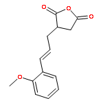 2,5-FURANDIONE, DIHYDRO-3-[3-(2-METHOXYPHENYL)-2-PROPENYL]-