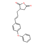 2,5-FURANDIONE, DIHYDRO-3-[3-(4-PHENOXYPHENYL)-2-PROPENYL]-