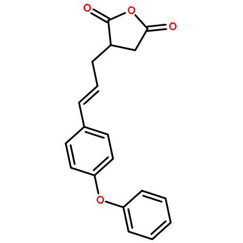 2,5-FURANDIONE, DIHYDRO-3-[3-(4-PHENOXYPHENYL)-2-PROPENYL]-