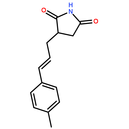 2,5-Pyrrolidinedione, 3-[3-(4-methylphenyl)-2-propenyl]-