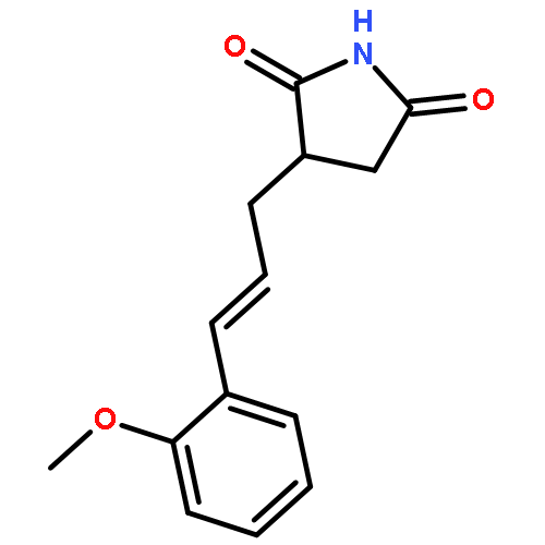 2,5-PYRROLIDINEDIONE, 3-[3-(2-METHOXYPHENYL)-2-PROPENYL]-