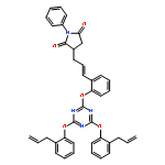 2,5-PYRROLIDINEDIONE, 3-[3-[2-[[4,6-BIS[2-(2-PROPENYL)PHENOXY]-1,3,5-TRIAZIN-2-YL]OXY]PHENYL]-2-PROPENYL]-1-PHENYL-