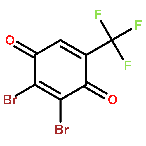 2,5-Cyclohexadiene-1,4-dione, 2,3-dibromo-5-(trifluoromethyl)-