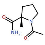 2-Pyrrolidinecarboxamide,1-acetyl-N-methyl-, (2S)-