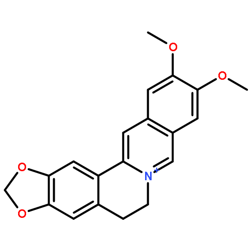 10,11-dimethoxy-5,6-dihydro[1,3]dioxolo[4,5-g]isoquino[3,2-a]isoquinolin-7-ium