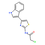 Acetamide,2-chloro-N-[4-(1H-indol-3-yl)-2-thiazolyl]-