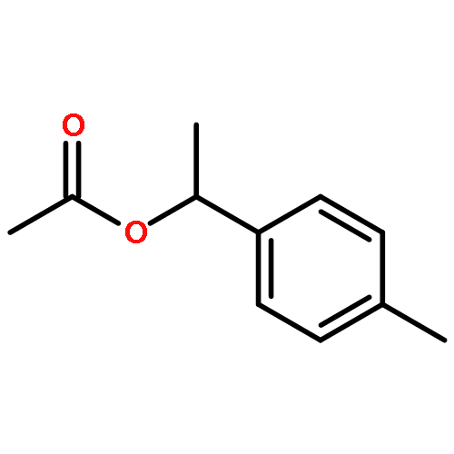 Benzenemethanol, a,4-dimethyl-, 1-acetate