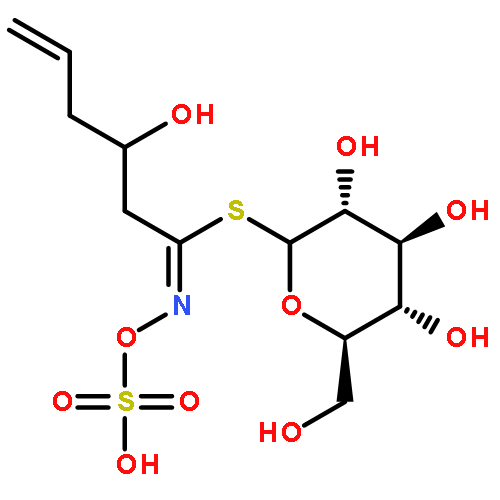 b-D-Glucopyranose, 1-thio-,1-[3-hydroxy-N-(sulfooxy)-5-hexenimidate]