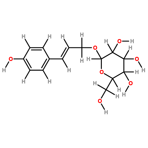 4-hydroxycinnamyl alcohol 9-O-beta-D-glucopyranoside