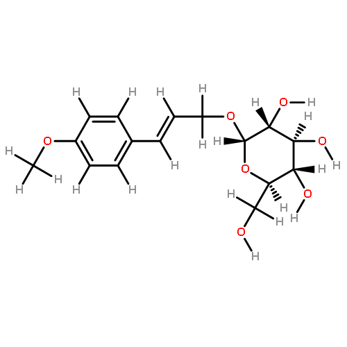 4-methoxycinnamyl beta-D-glucopyranoside