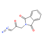 1H-Isoindole-1,3(2H)-dione, 2-(3-diazo-2-oxopropyl)-