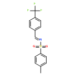 Benzenesulfonamide, 4-methyl-N-[[4-(trifluoromethyl)phenyl]methylene]-