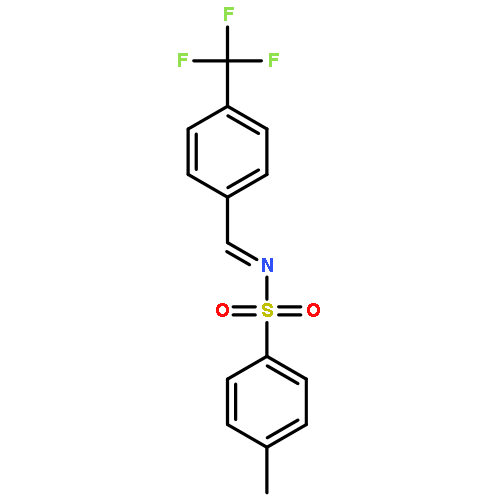 Benzenesulfonamide, 4-methyl-N-[[4-(trifluoromethyl)phenyl]methylene]-