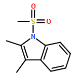 1H-Indole, 2,3-dimethyl-1-(methylsulfonyl)-